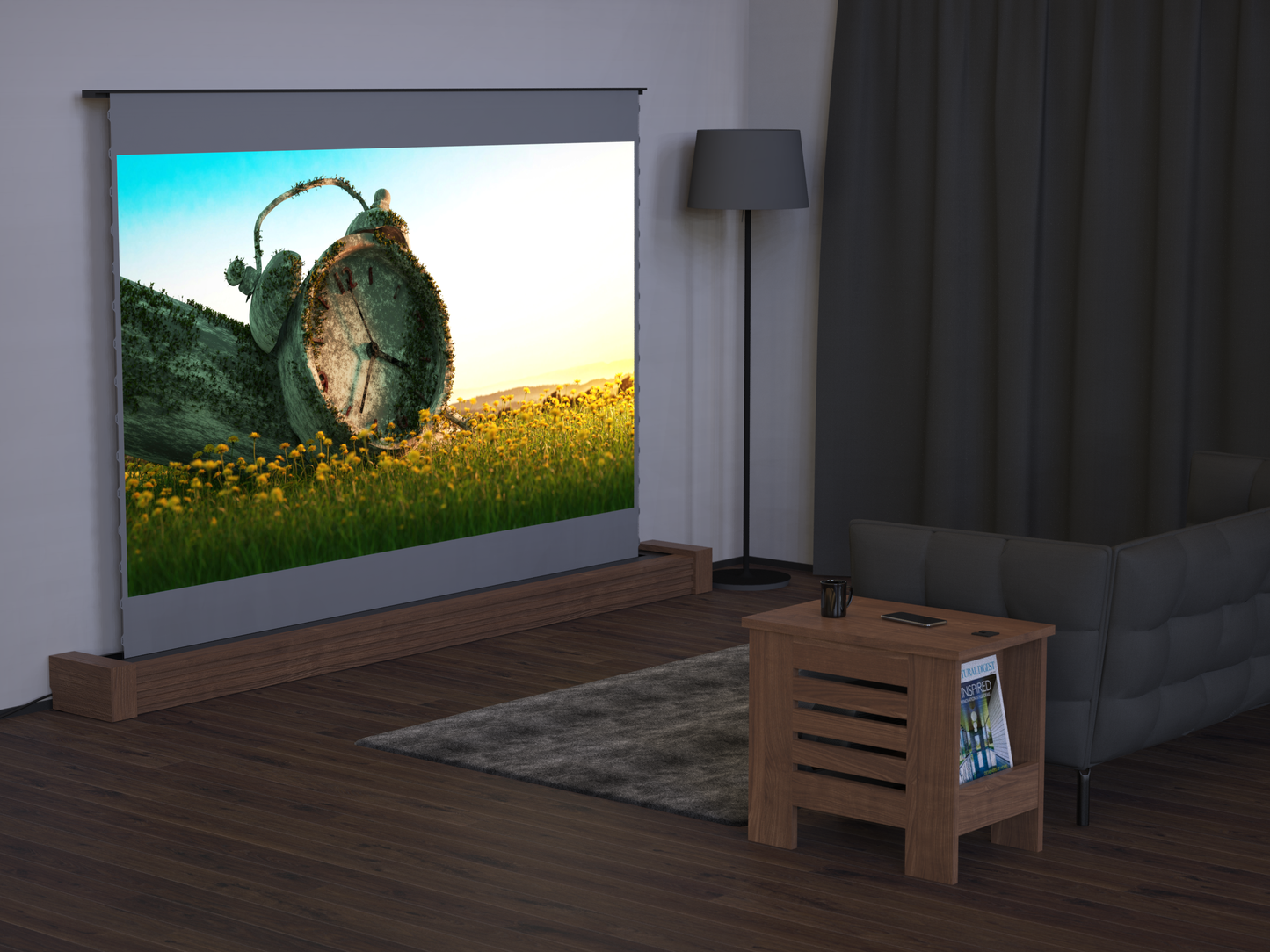 電動スクリーン専用ボード(アクセントサイドパネルタイプ)